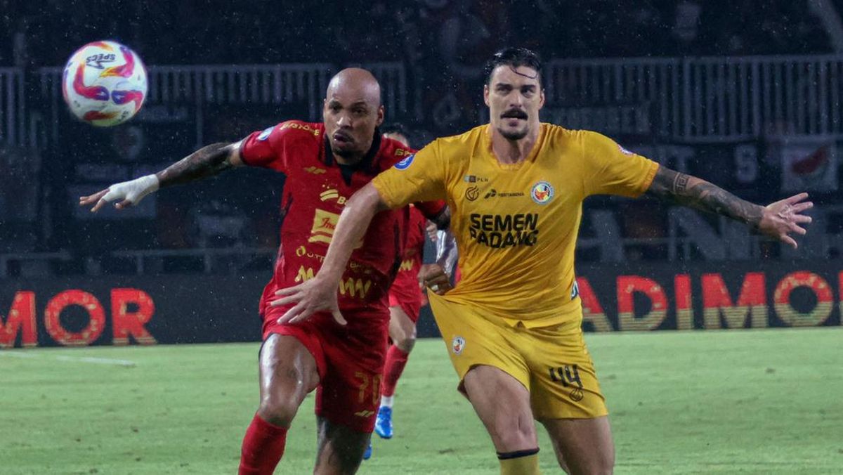 Hasil Liga 1: Persija Dipermalukan Semen Padang Di Pakansari