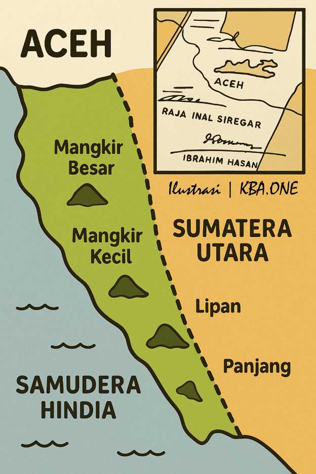 Sejarah Sengketa 4 Pulau Samudera Hindia Aceh Dan Sumut