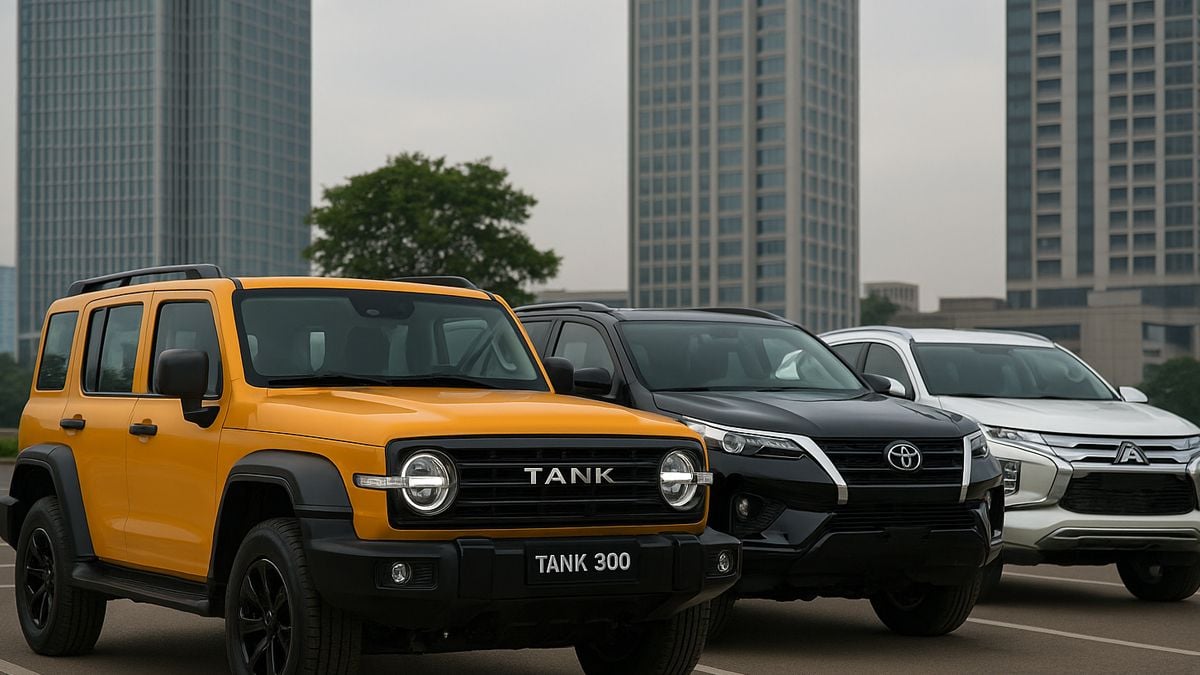 Perbandingan Sengit: Tank 300 Vs Fortuner, Pilih Mana?