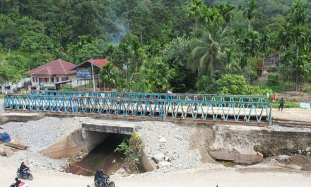 Dua Jembatan Bailey Aceh Tenggara Rampung, Akses Pulih