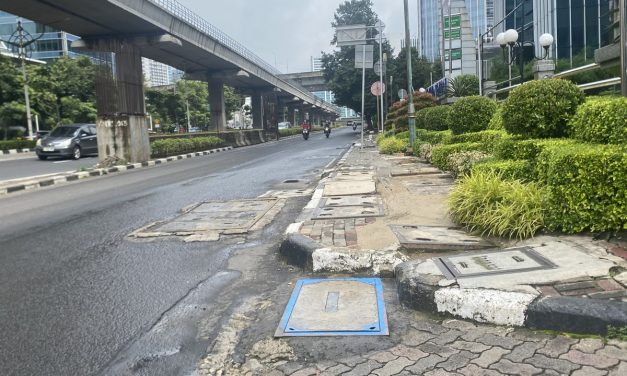 Trotoar Rasuna Said di Tengah Transisi Penataan Kawasan