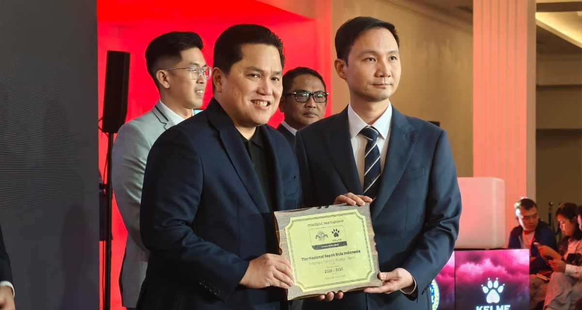 Erick Thohir: Kelme Itu Lebih Dari Sekadar Baju Baru Timnas!