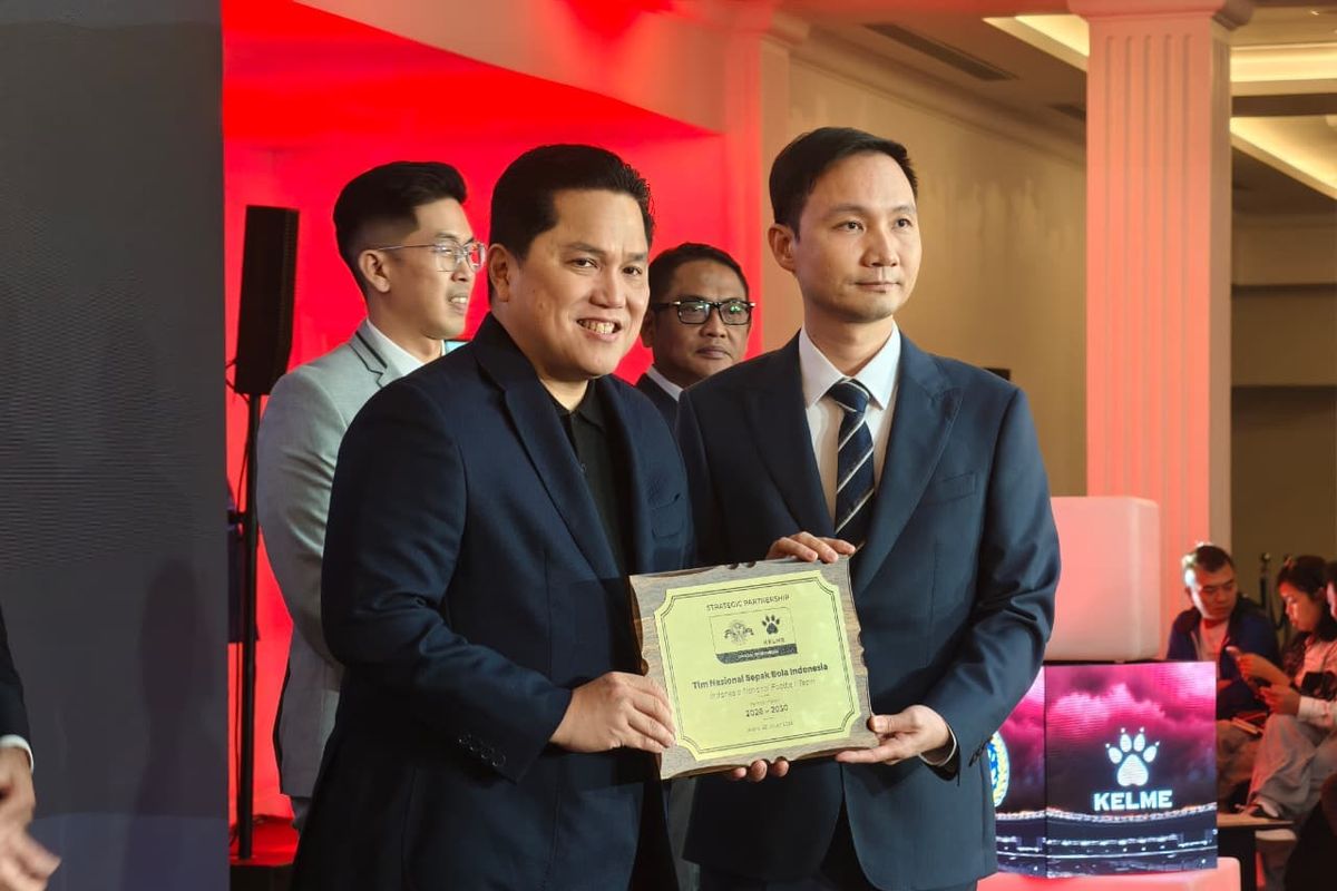 Erick Thohir: Kelme Itu Lebih Dari Sekadar Baju Baru Timnas!
