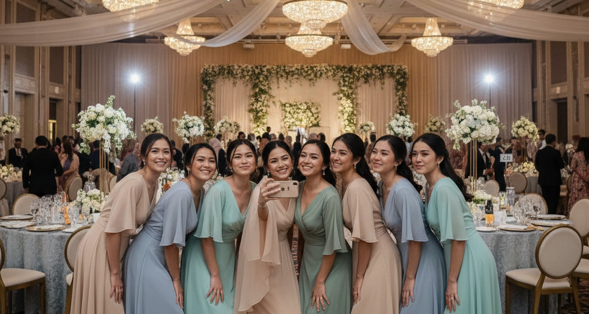 Seni Jadi Bridesmaid: Tampil Cantik Tanpa Mencuri Spotlight