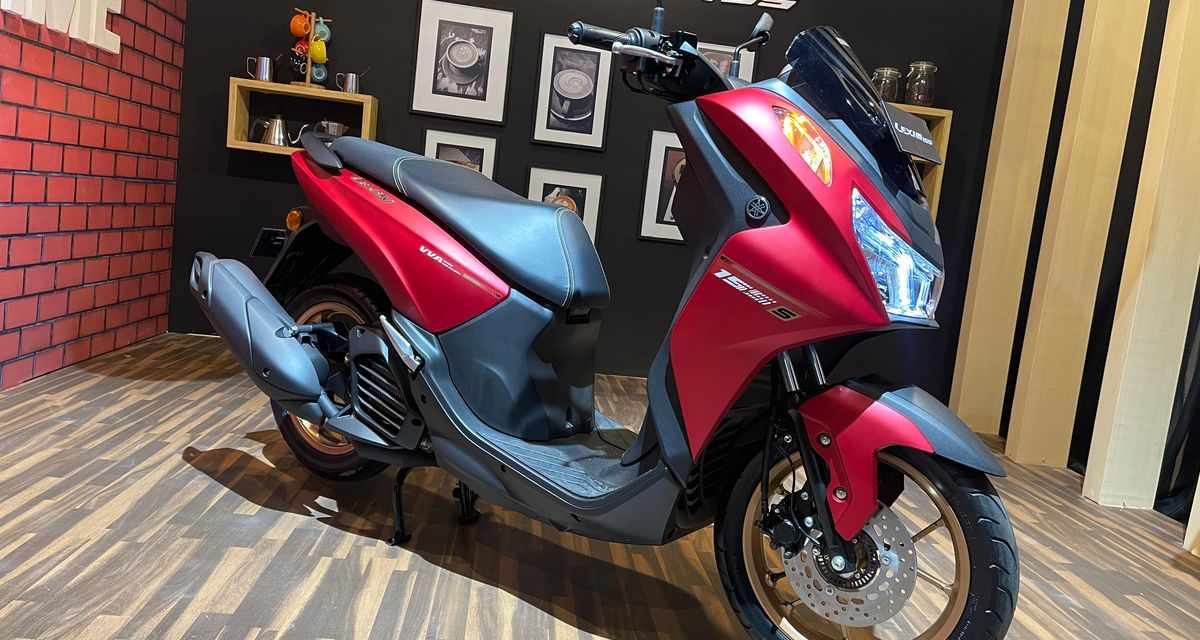 Lexi LX 155 Tampil Beda: Lebih Ganteng Dan Futuristik