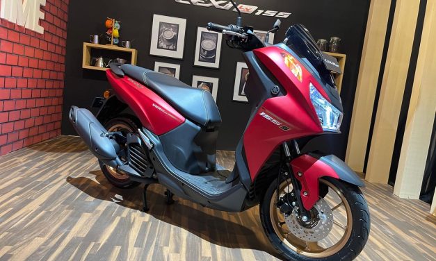 Lexi LX 155 Tampil Beda: Lebih Ganteng Dan Futuristik