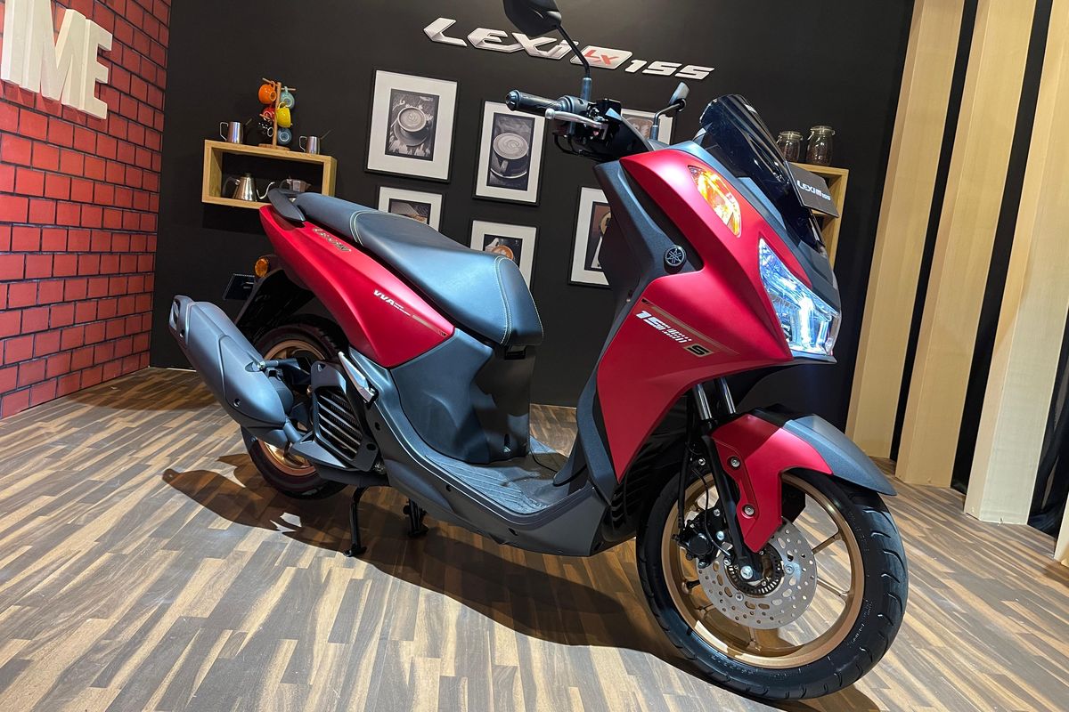 Lexi LX 155 Tampil Beda: Lebih Ganteng Dan Futuristik