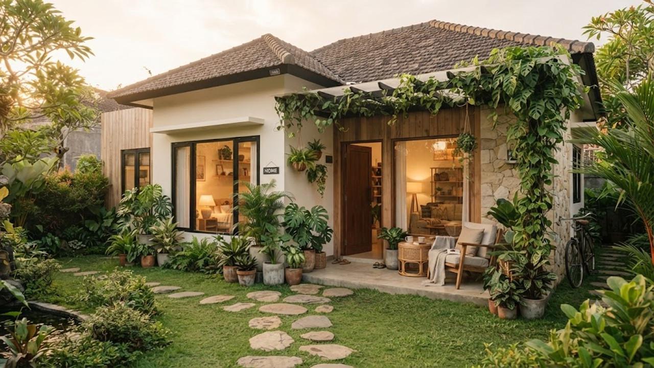 Trik Bikin Rumah Sederhana Bikin Betah